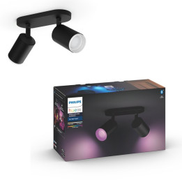 Philips Hue Fugato plaat/spiraalmust 2x5,7W