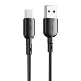 Кабель USB-USB-C VFAN Colorful X11, 3А, 1м (черный)