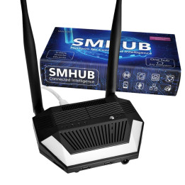 SMLIGHT SMHUB Premium — Multi-Radio Smart Home Hub, Zigbee, Thread, Wi-Fi, Bluetooth, Z-Wave, 4G/LTE, IR, Ethernet, Matter Bridg