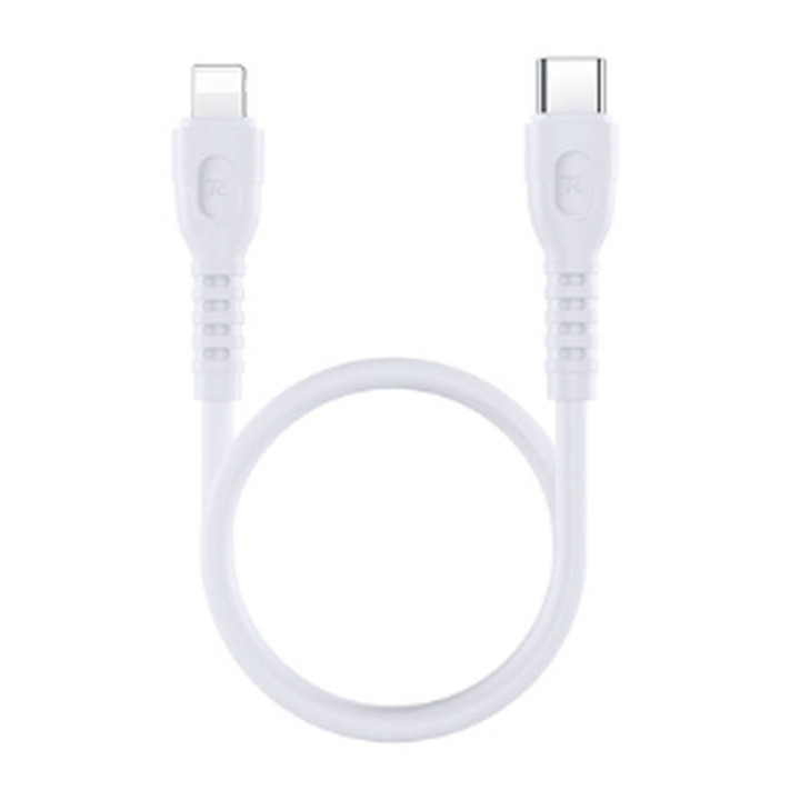 Kabelis USB-C-lightning Remax Ledy, RC-C022, 30cm, 20W (balts)