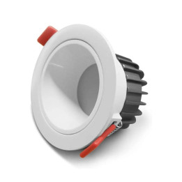 Gledopto GL-D-006P Zigbee Pro (Zigbee 3.0 + RF imtuvas) išmanusis įleidžiamas LED apatinis šviestuvas (550 liumenų. IP54), su ba