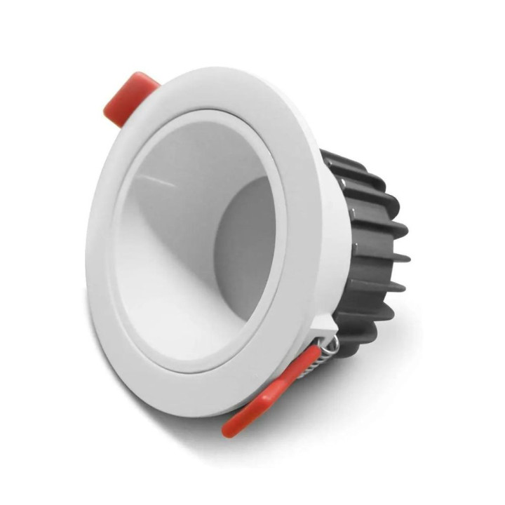 Gledopto GL-D-006P Zigbee Pro (Zigbee 3.0 + RF imtuvas) išmanusis įleidžiamas LED apatinis šviestuvas (550 liumenų. IP54), su ba