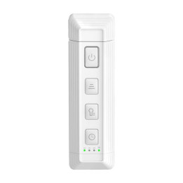 Pagarināms grāmatu apgaismojums Glocusent GLCSNTA2603 USB 500mAh balts