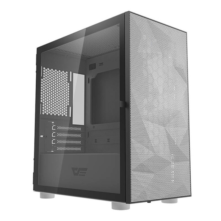 Kompiuterio dėklas Darkflash DLM21 Mesh (baltas)