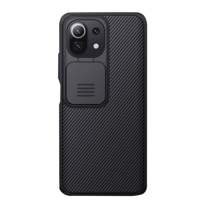 Dėklas Nillkin CamShield, skirtas Xiaomi Mi 11 Lite 4G/5G (juodas)