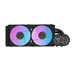 Darkflash DH240D CPU water cooler (black)