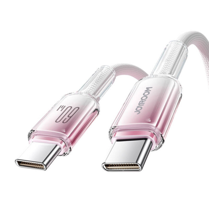 Kaapeli USB-C USB-C Joyroom S-A42 60 W 1,2 m biały