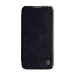 Чехол Nillkin Qin Pro Leather для iPhone 14 Plus (Черный)