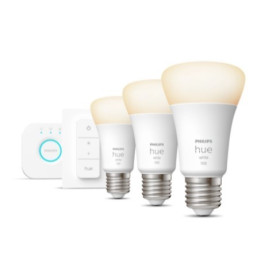 Philips Hue mostek + 3x E27 9,5W W BT + lüliti