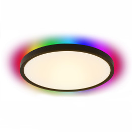Immax NEO LITE TUDO Smart laevalgusti RGB taustvalgus 40cm 50W Tuya WiFi must