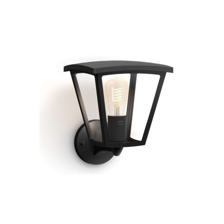 Philips Hue Inara Hue W filca sienas lampa melna