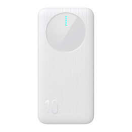Joyroom Powerbank JR-PBF12 2.4A LED 10000mAh (balta)