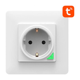 Умная розетка WiFi Avatto N-WOT10-EU-W TUYA (белая)