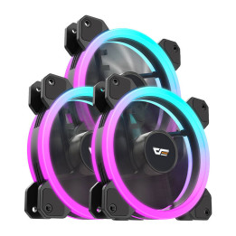 Darkflash DR11 3in1 ARGB Tietokoneen tuuletinsarja