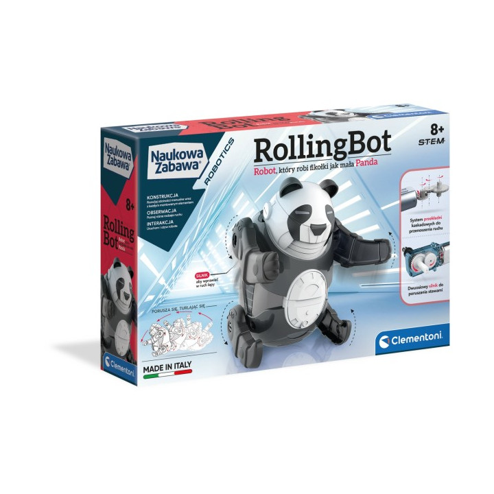 Clementoni Robot Rolling Bot Panda 50684