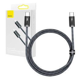 Laidas iš USB-C į USB-C Baseus Dynamic Series, 100 W, 1 m (pilkas)