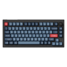Keychron V1 Max RGB Banana Switch belaidė mechaninė klaviatūra (juoda) [V1M-D4].