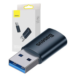 Baseus USB-A tai USB-C Baseus Ingenuity OTG niebieski