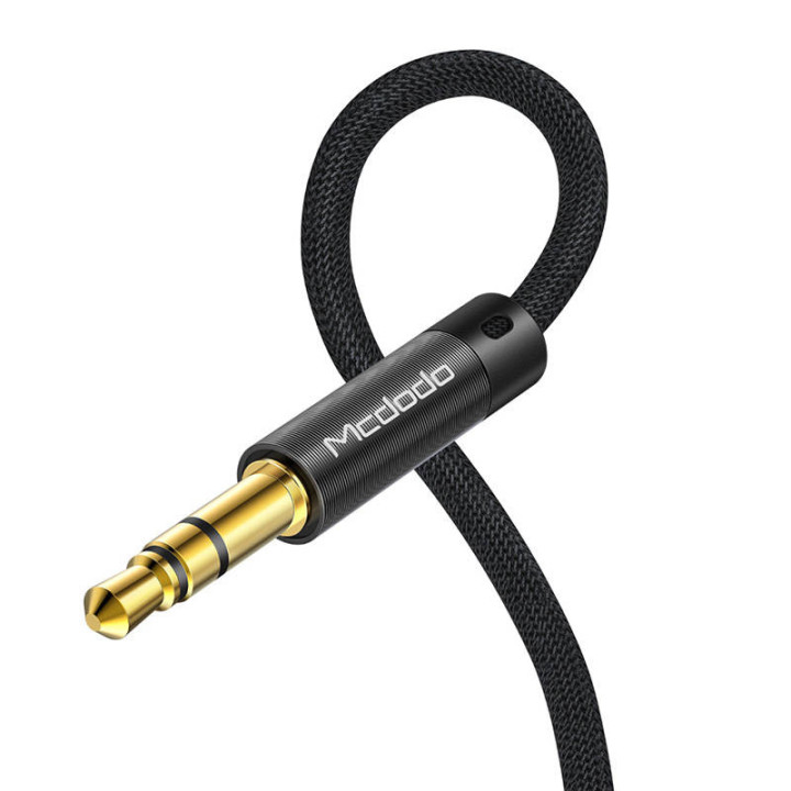 Mini ligzdas kabelis 3,5 mm AUX Mcdodo CA-6640 1,2 m (melns)