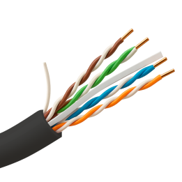 Кабель SAFIRE UTP6-305-OUTDOOR-CCA, Cat6, наружный U/UTP, бухта 305м
