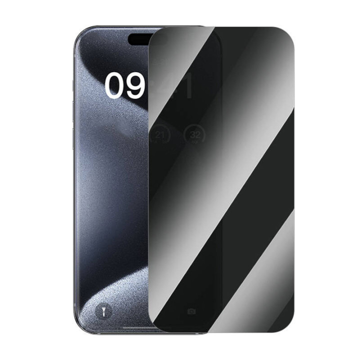 Baseus karastatud klaas iPhone 15 Pro Max pakis 2 tk.