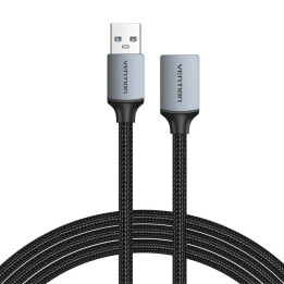 Kabelis USB 3.0 vīrišķais-sieviete Vention CBLHH 2m (melns)