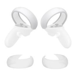 Kontrolleri kaitsekate Kiwi Design Q26-2.1 jaoks Meta Quest 2 valge