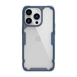 Чехол Nillkin Nature TPU Pro для Apple iPhone 14 Pro (синий)