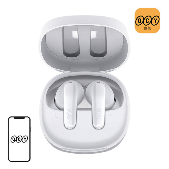 Langattomat kuulokkeet TWS QCY T13x (valkoinen)