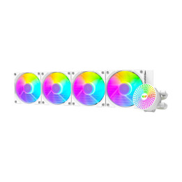 PC vandens aušinimas ARGB Darkflash DC480 (balta)