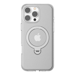 Torras Ostand Spin sērijas futrālis iPhone 16 Pro (caurspīdīgs)
