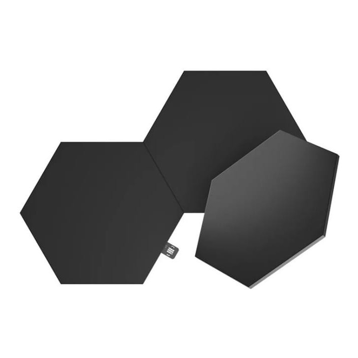 Nanoleaf Shapes Hexagons Expansion Pack – dodatkowe panele świetlne (3 panele świetlne) (must)