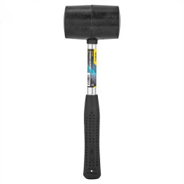 Rubber Hammer Deli Tools EDL5616, 0,5 kg (must)