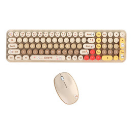 MOFII Baby Bear langaton näppäimistö + hiirisarja (beige)