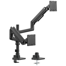 DESK MOUNT FOR MONITOR, ON GAS SPRING BRATECK-LDT69-C024P BRATECK