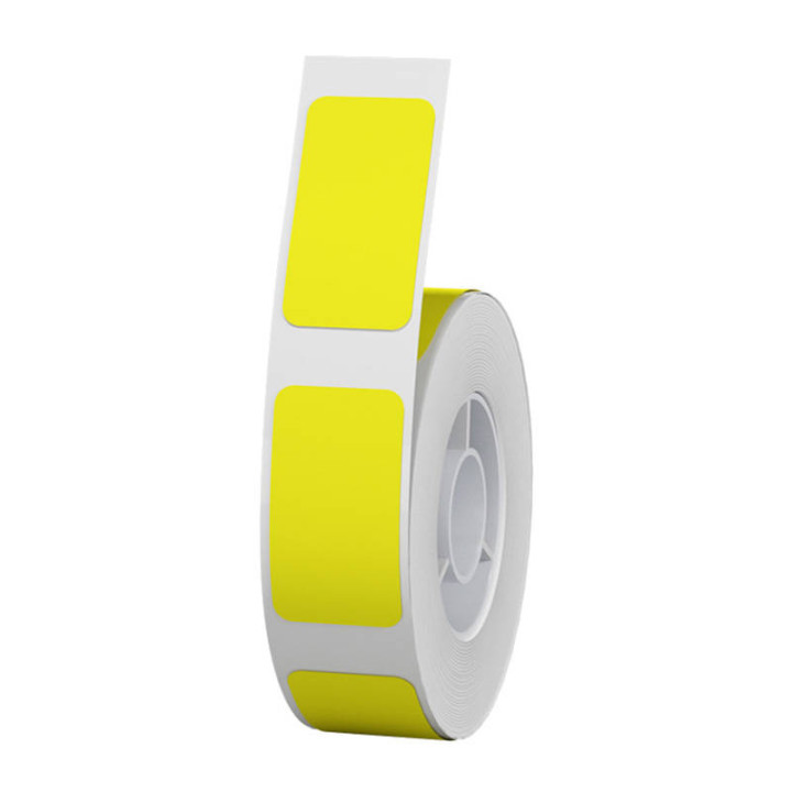 Termilised sildid Niimbot kleebised 10x25 mm, 240 tk (kollane)