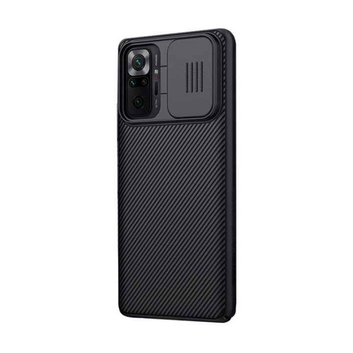 CamShield dėklas, skirtas Xiaomi Redmi Note 10 Pro/10 Pro Max (juodas)