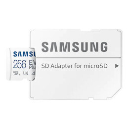 Mälukaart Samsung microSD MB-MC256SA EU EVO Plus 256GB + adapter