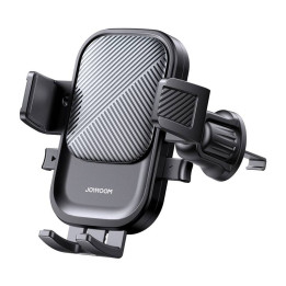 Automašīnas tālruņa turētājs (gaisa ventilācija) Joyroom JR-OK6 melns