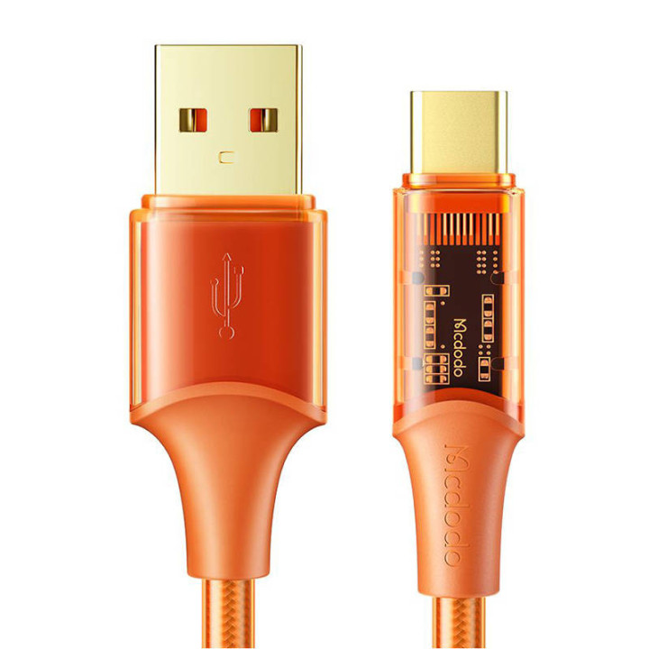 USB-C-kaapeli Mcdodo CA-3150, 6A, 1,8 m (oranssi)