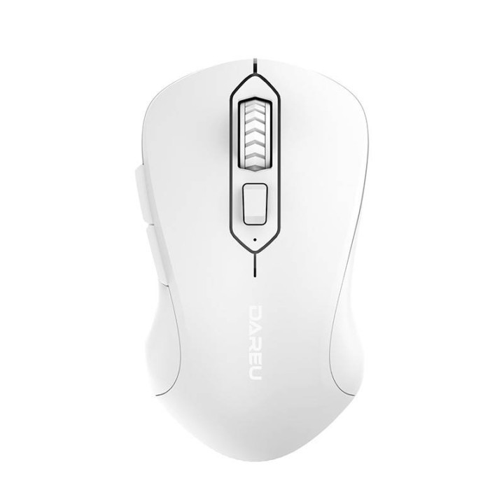 Беспроводная мышь Dareu LM115G 2.4G 800-1600 DPI (белая)