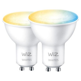 WiZ,GU10 spot,4,7W,2700-6500,PAR16,GU10,2gab gaismas avots