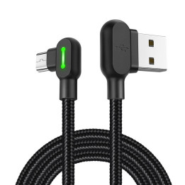 Кабель USB-Micro USB Mcdodo CA-5280 LED, 1,8 м (черный)