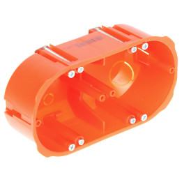 FLUSH BOX 2-GANG PK-2X60/K-G/EPN Elektro-Plast