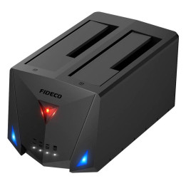FIDECO YPZ220B HDD/SSD-telakointi-/kloonausasema (USB 3.2, SATA I/II/III)