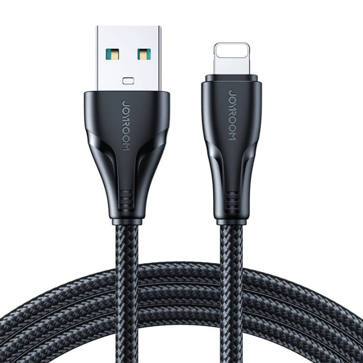 Kabelis USB-A pārspēja / Lightning / 3 m Joyroom S-UL012A11 (melns)