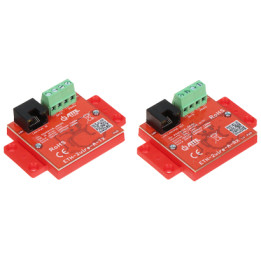UTP / 2 VIELU KONVERTERU KOMPLEKTS LAN+POE PĀRRAIDĒŠANAI ETH-2WIRE-A-SET 2 GAB KOMPLEKTS ATTE