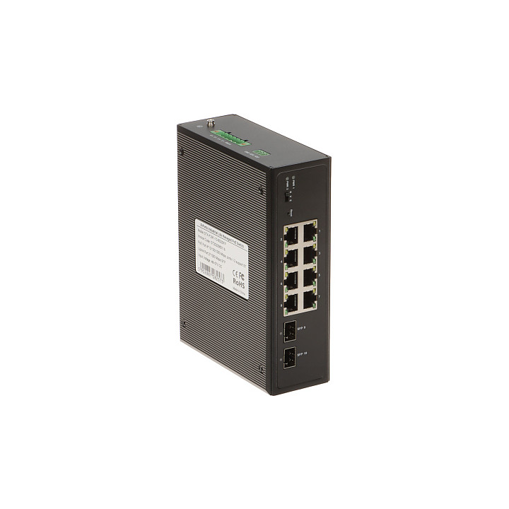 PRAMONĖS POE JUNGIKLIS GTX-PLM1-10-8G2SFP 8 PORT SFP