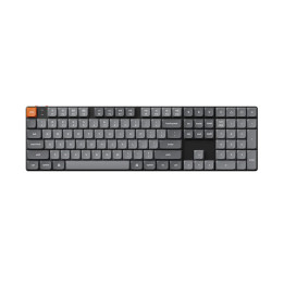 Klawiatura gamingowa Keychron K5 Max Gateron Brown (Matala profiili) bezprzewodowa mechaniczna podświetlana szaro-czarna