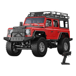 Kaugjuhitav auto 1:14 Double Eagle (punane) Land Rover Defender E339-003